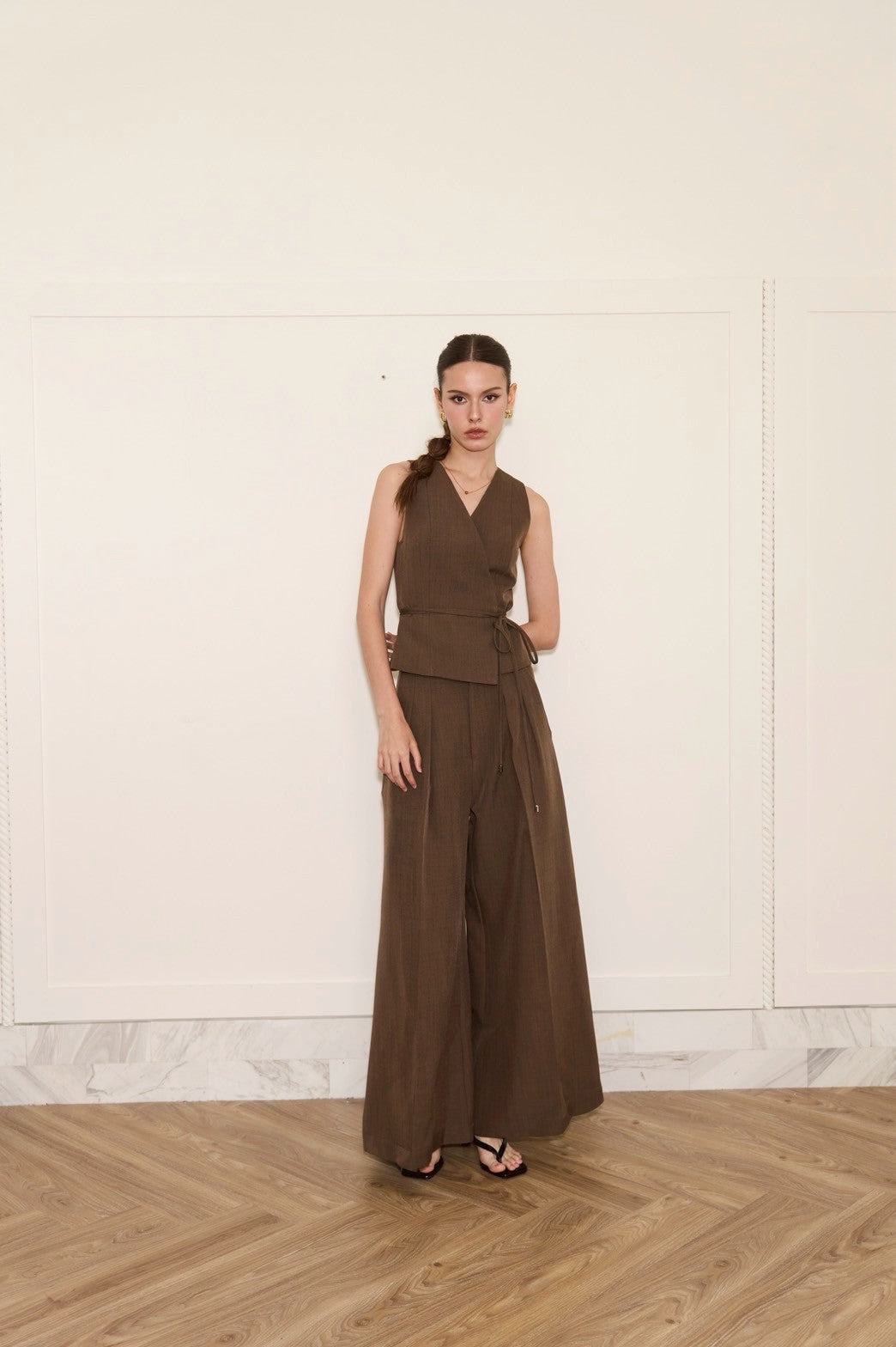 Cole Wide Leg Trousers