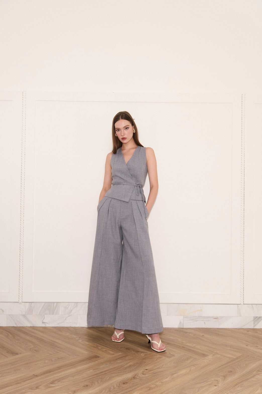 Cole Wide Leg Trousers